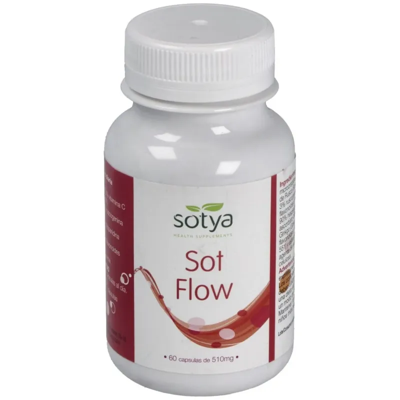Sotya sot-flow 510mg 60cáps | Farmacia Barata Sotya sot-flow 510mg 60cáps | Farmacia Barata