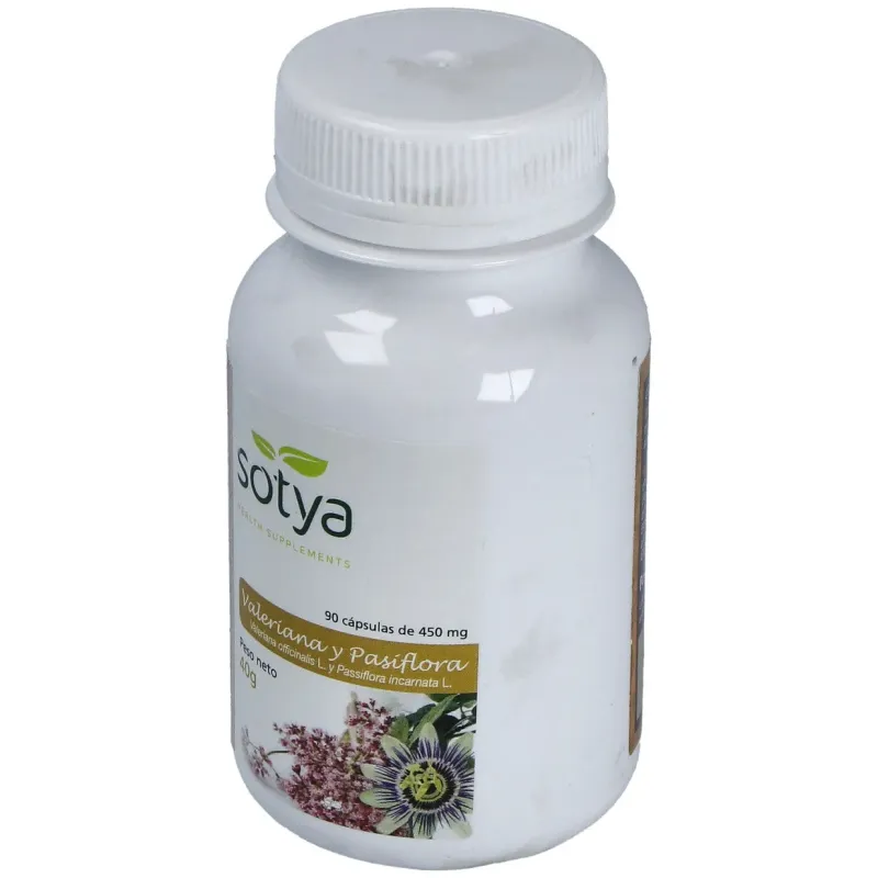 Valeriana y pasiflora 450mg. 90cap. | Farmacia Barata Valeriana y pasiflora 450mg. 90cap. | Farmacia Barata