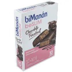 Barritas chocolate fondant 10ud. | Farmacia Barata