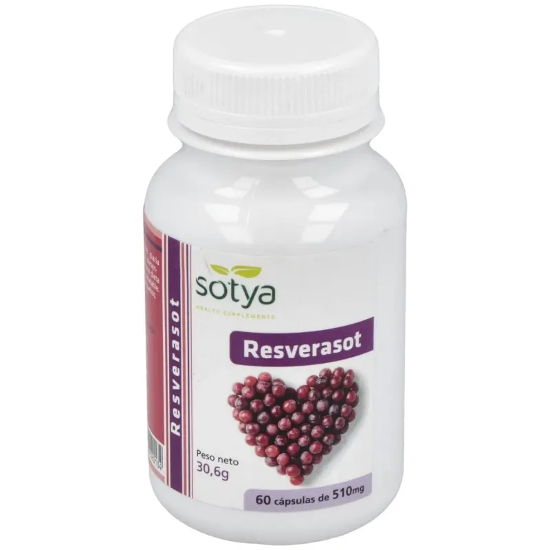 Sotya resverasot 510mg 60cáps | Farmacia Barata