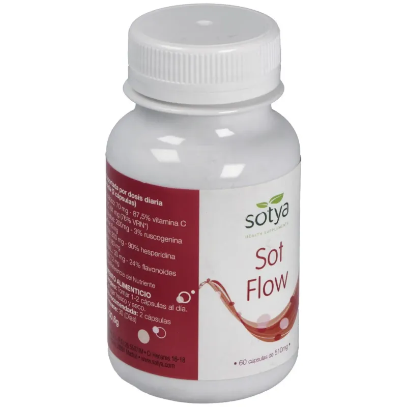 Sotya sot-flow 510mg 60cáps | Farmacia Barata Sotya sot-flow 510mg 60cáps | Farmacia Barata
