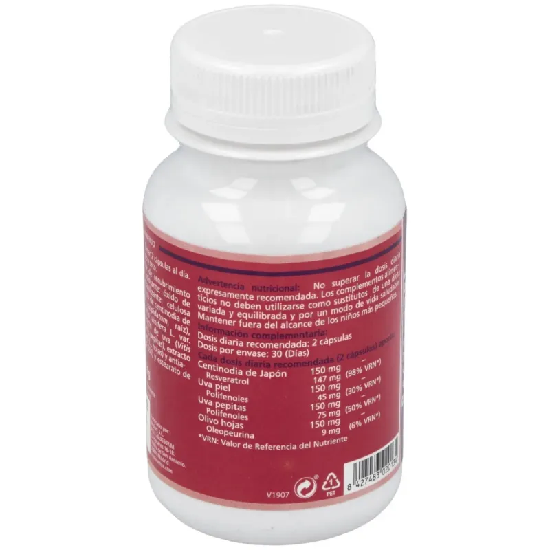 Sotya resverasot 510mg 60cáps | Farmacia Barata