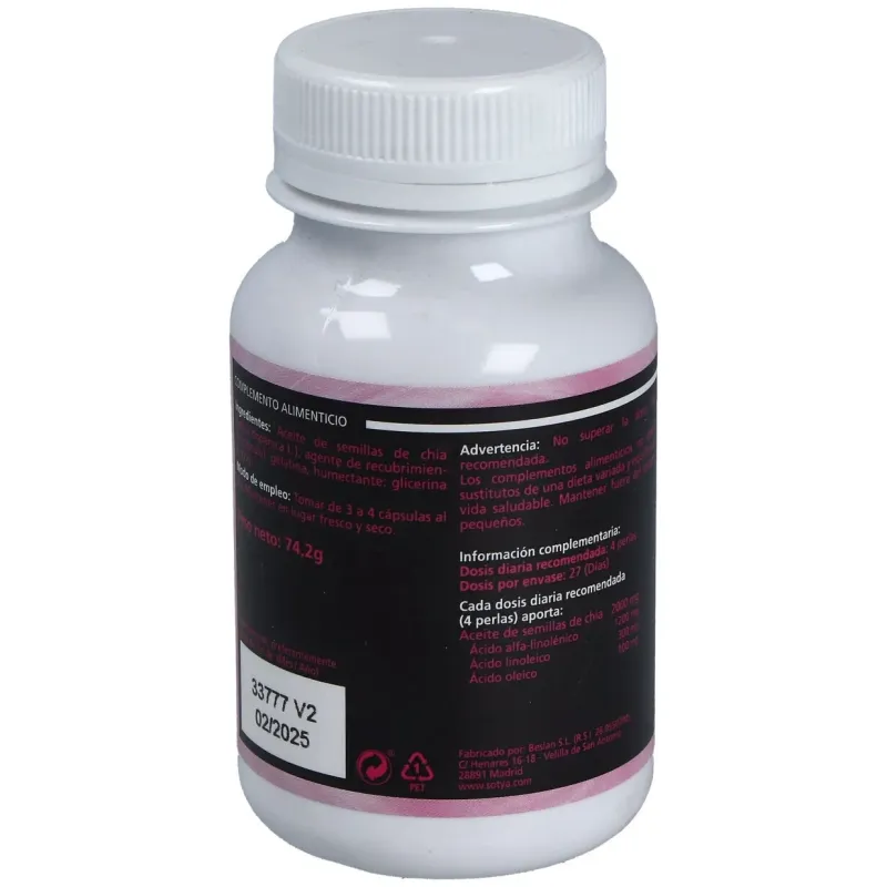 Chia 110perlas | Farmacia Barata