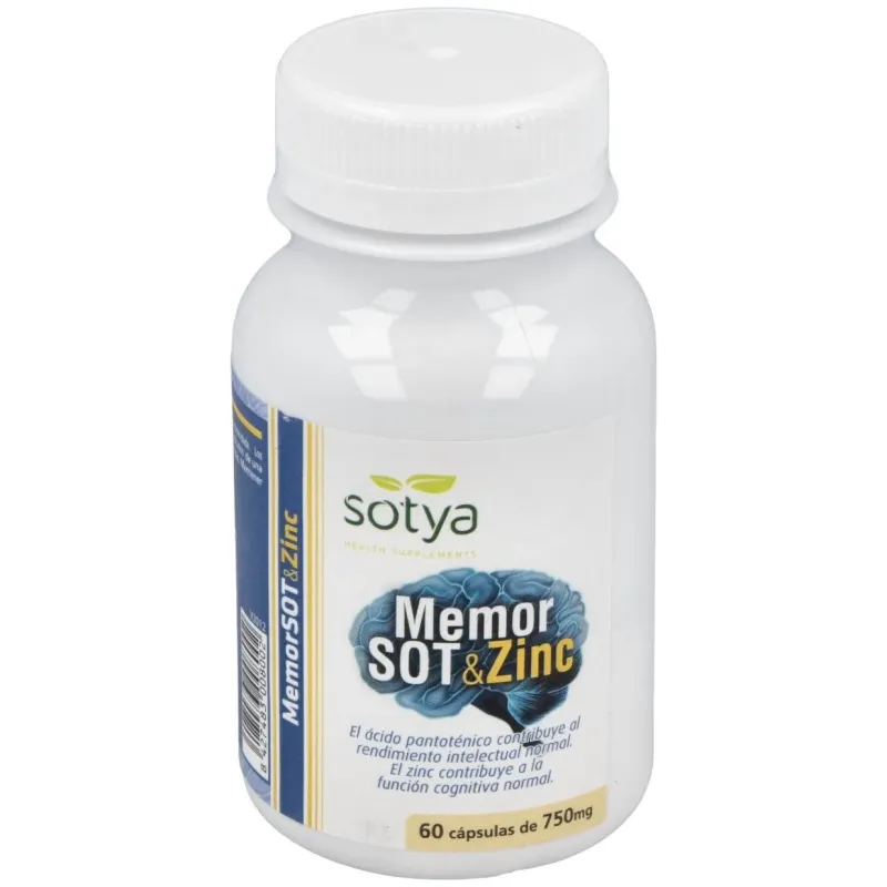 Sotya memor-plus 750mg 60cáps | Farmacia Barata Sotya memor-plus 750mg 60cáps | Farmacia Barata