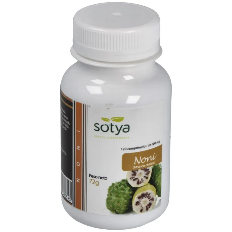 Noni 600 mg sotya 120 comprimidos | Farmacia Barata