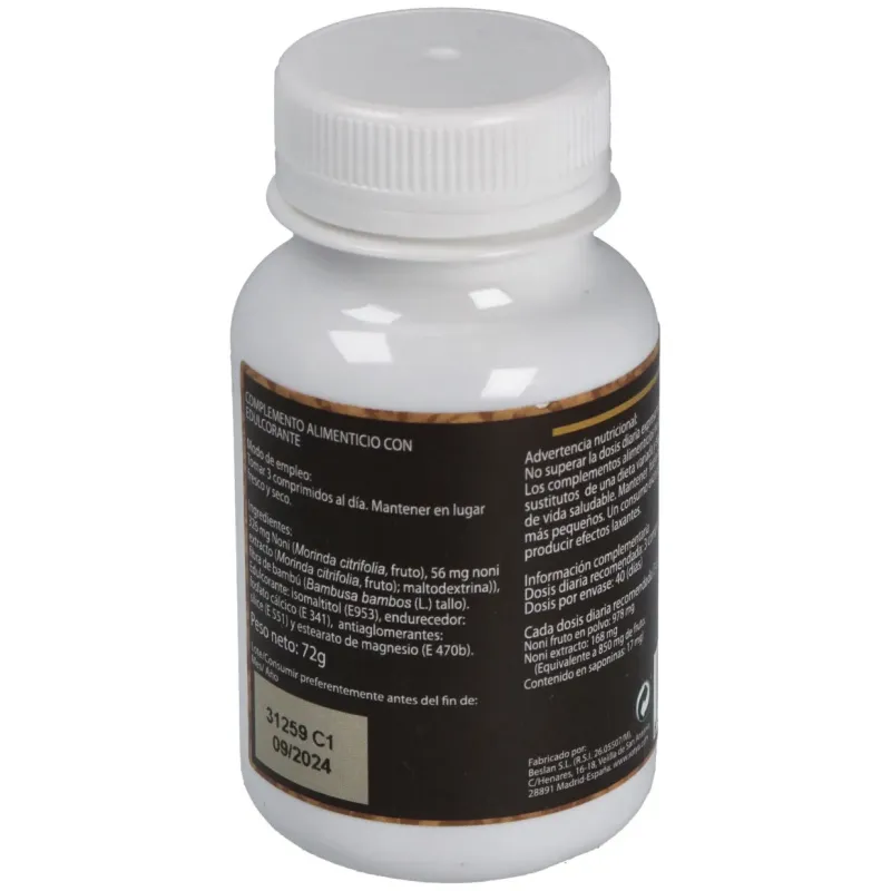 Noni 600 mg sotya 120 comprimidos | Farmacia Barata