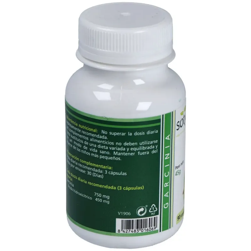 Sotya garcinia cambogia 500mg 90cáps | Farmacia Barata