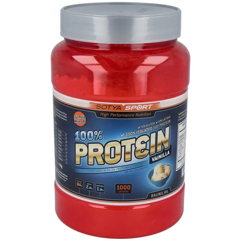 Sotya sport 100% soy protein vainilla 1kg | Farmacia Barata