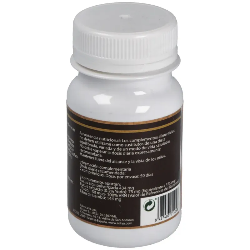 Sotya fucus 500mg 100comp | Farmacia Barata Sotya fucus 500mg 100comp | Farmacia Barata