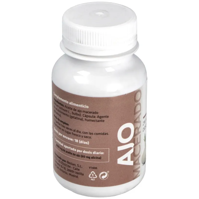 Ajo macerado 110perlas | Farmacia Barata