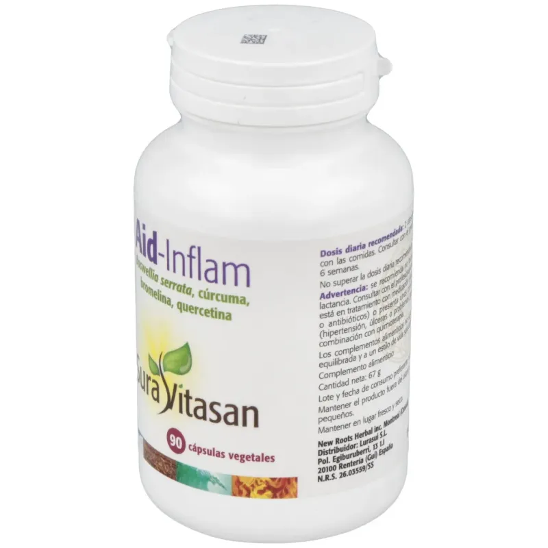 Sura vitasan aid inflam 90caps | Farmacia Barata