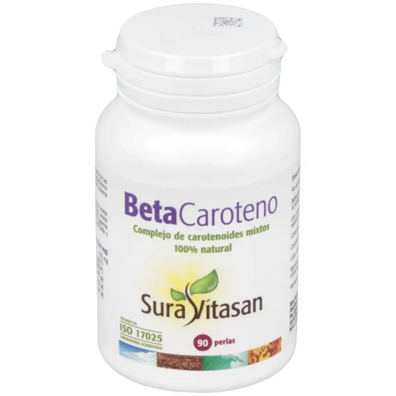 Sura vitasan betacaroteno 25000ui 90perlas | Farmacia Barata
