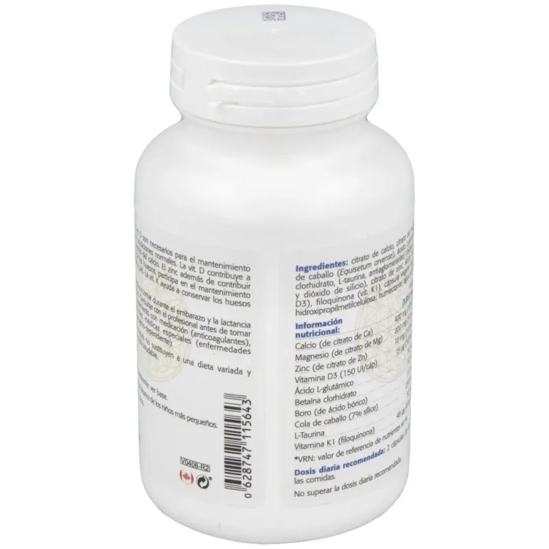 Sura vitasan calcio y magnesio + d + k + zinc + boro 100cáps | Farmacia Barata