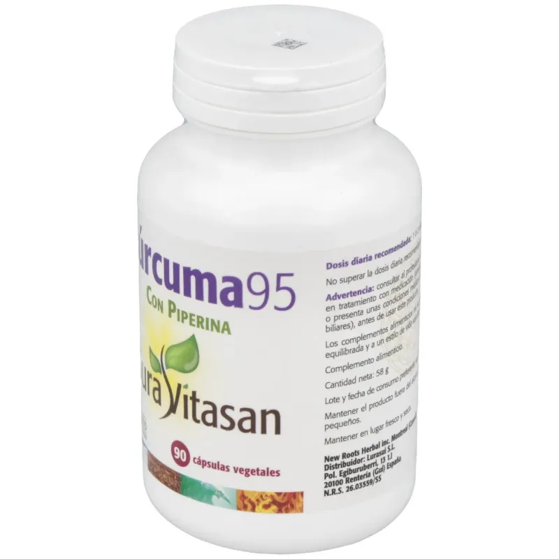 Sura vitasan cúrcuma 95 90 cápsulas | Farmacia Barata Sura vitasan cúrcuma 95 90 cápsulas | Farmacia Barata