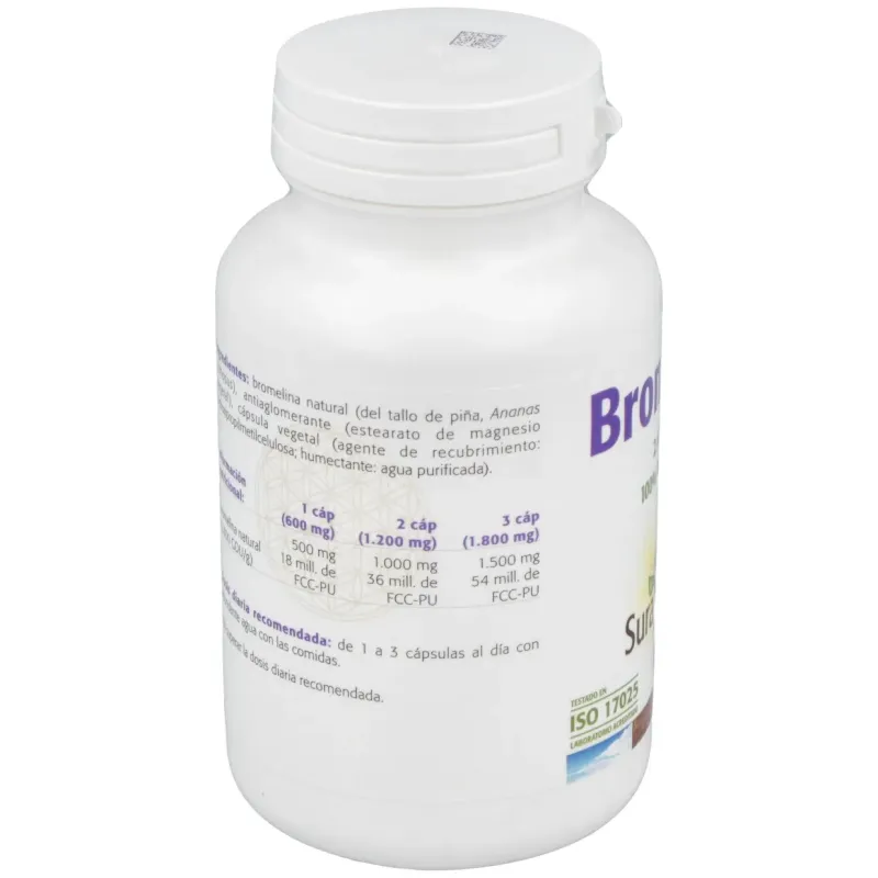 Sura vitasan bromelina 2.400 500 mg. 90 cápsulas | Farmacia Barata