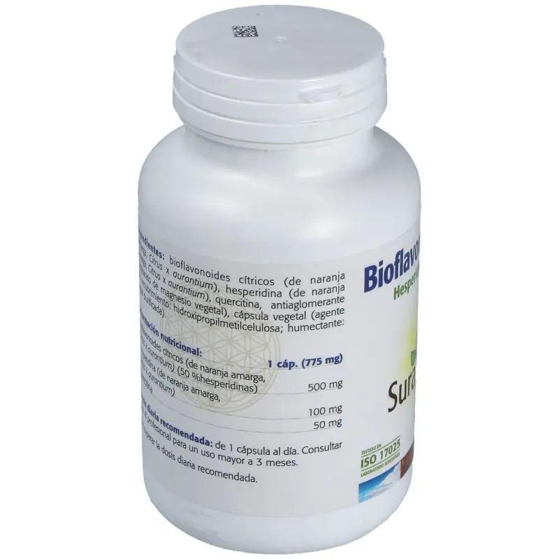Sura vitasan bioflavonoides citricos 650mg 90caps | Farmacia Barata