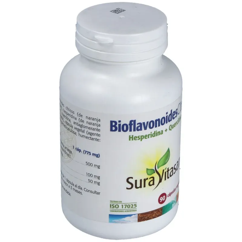 Sura vitasan bioflavonoides citricos 650mg 90caps | Farmacia Barata