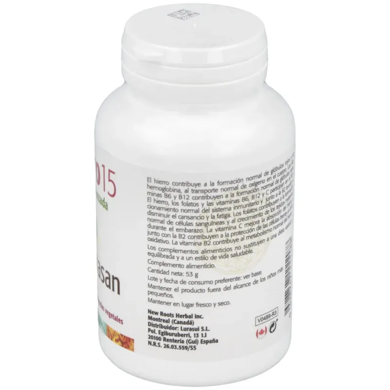 Sura vitasan hierro 15 90caps | Farmacia Barata
