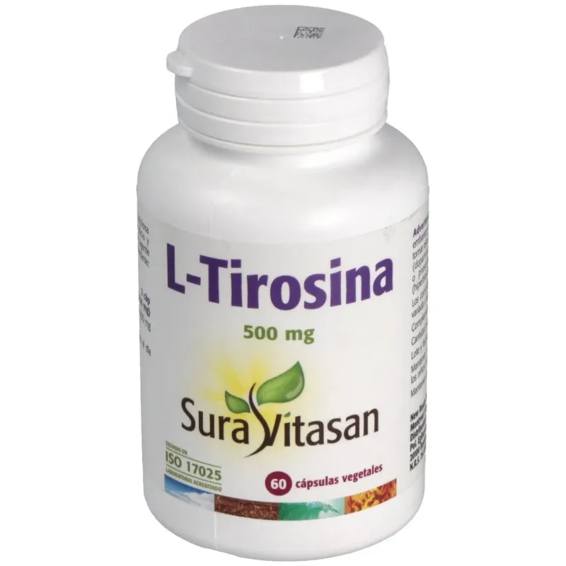 Sura vitasan l-tirosina 500mg 60caps | Farmacia Barata Sura vitasan l-tirosina 500mg 60caps | Farmacia Barata