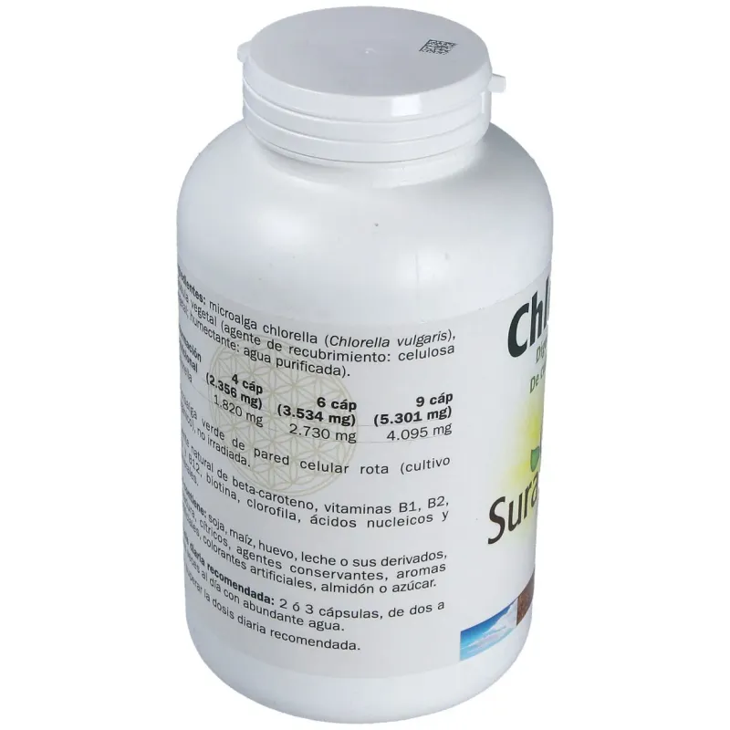 Sura vitasan chlorella 455mg 300caps | Farmacia Barata