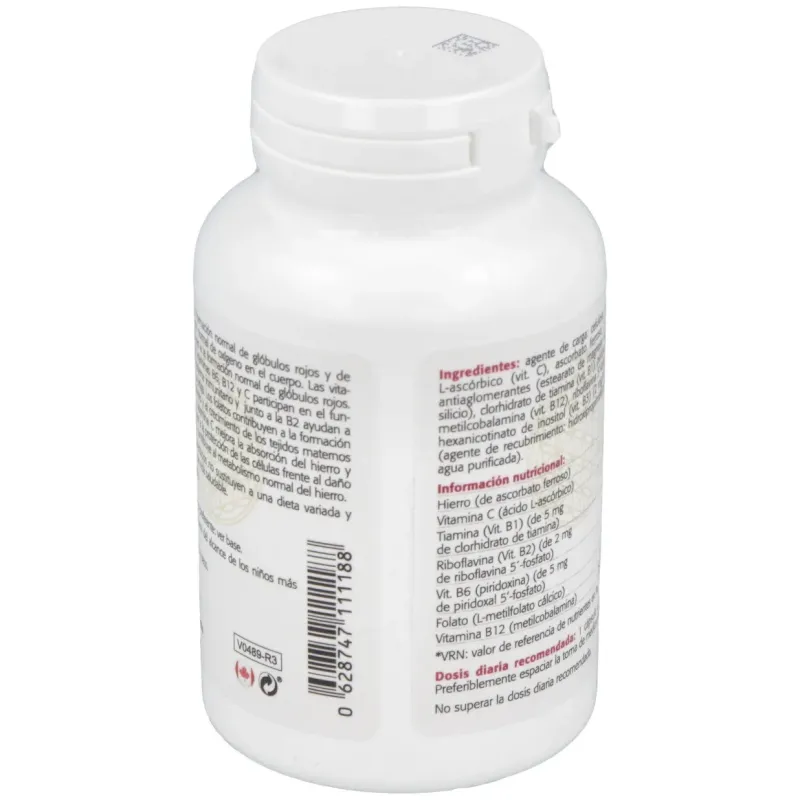 Sura vitasan hierro 15 90caps | Farmacia Barata