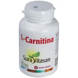 Sura Vitasan L-Carnitina 500 mg, 60 cápsulas