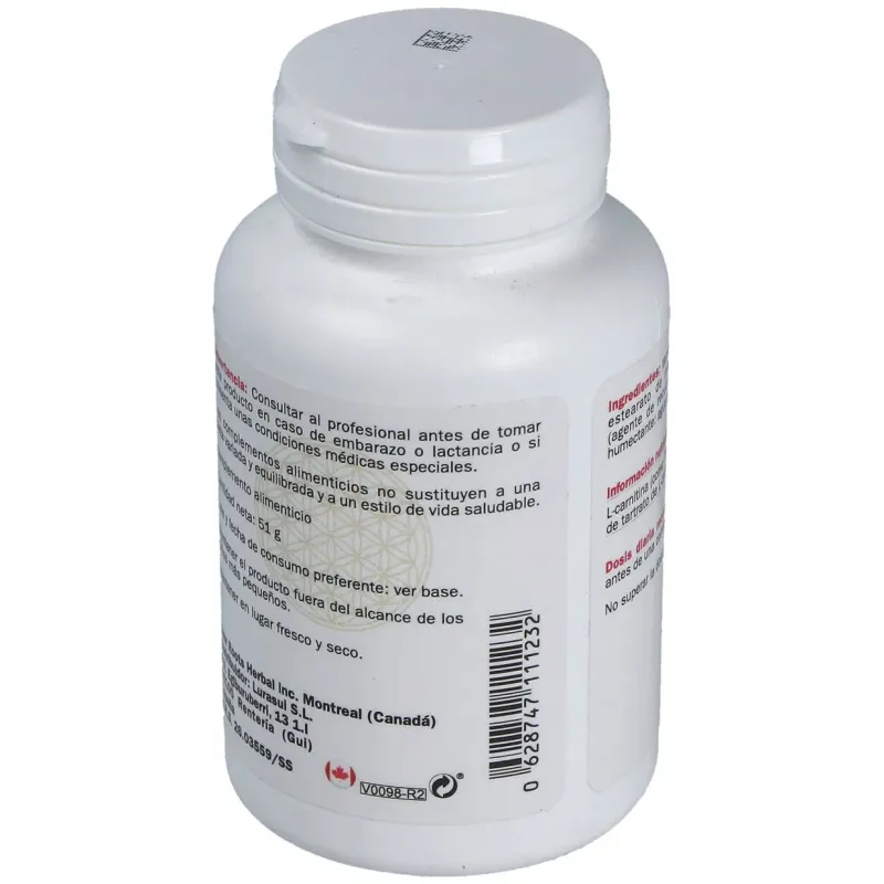 Sura vitasan l-carnitina 500mg 60caps | Farmacia Barata