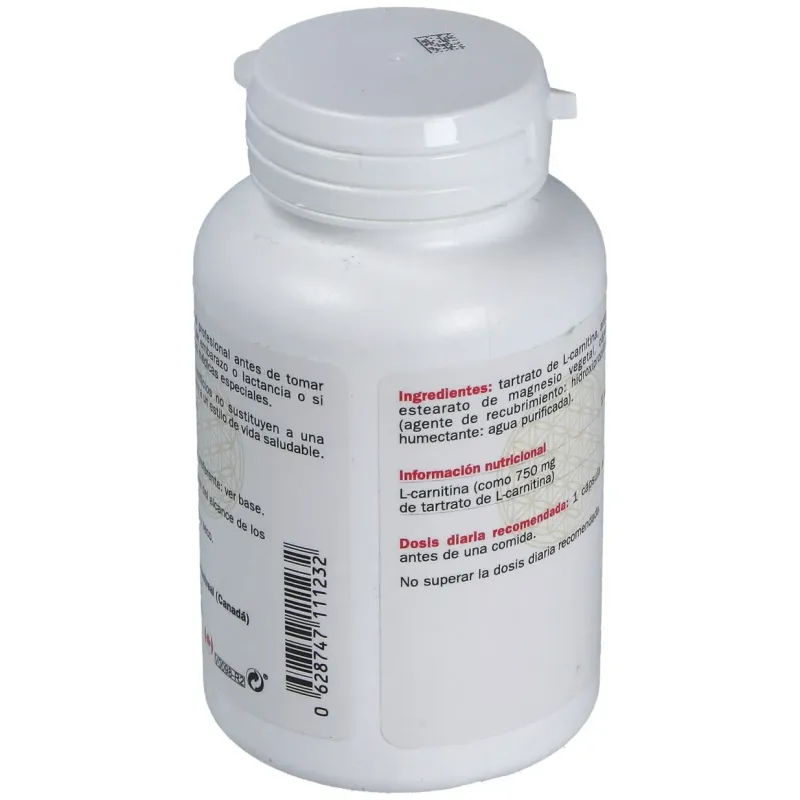 Sura vitasan l-carnitina 500mg 60caps | Farmacia Barata