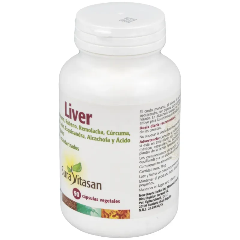 Sura vitasan liver 90caps | Farmacia Barata Sura vitasan liver 90caps | Farmacia Barata