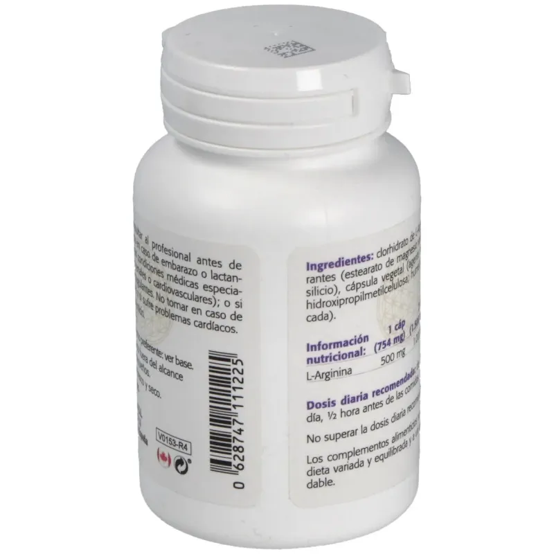 L-arginina 500mg. 50cap. | Farmacia Barata