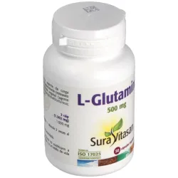 Sura vitasan glutamina 500mg 50caps | Farmacia Barata