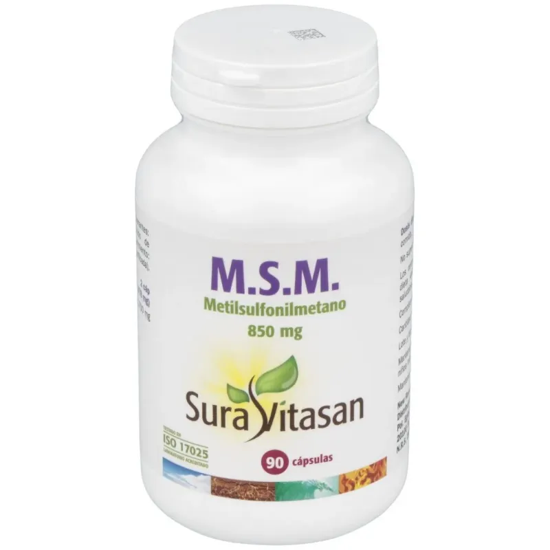 M.s.m. (metil sulfonil metano) 90cap. | Farmacia Barata