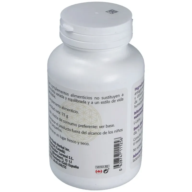 L-lisina 500mg. 100cap. | Farmacia Barata