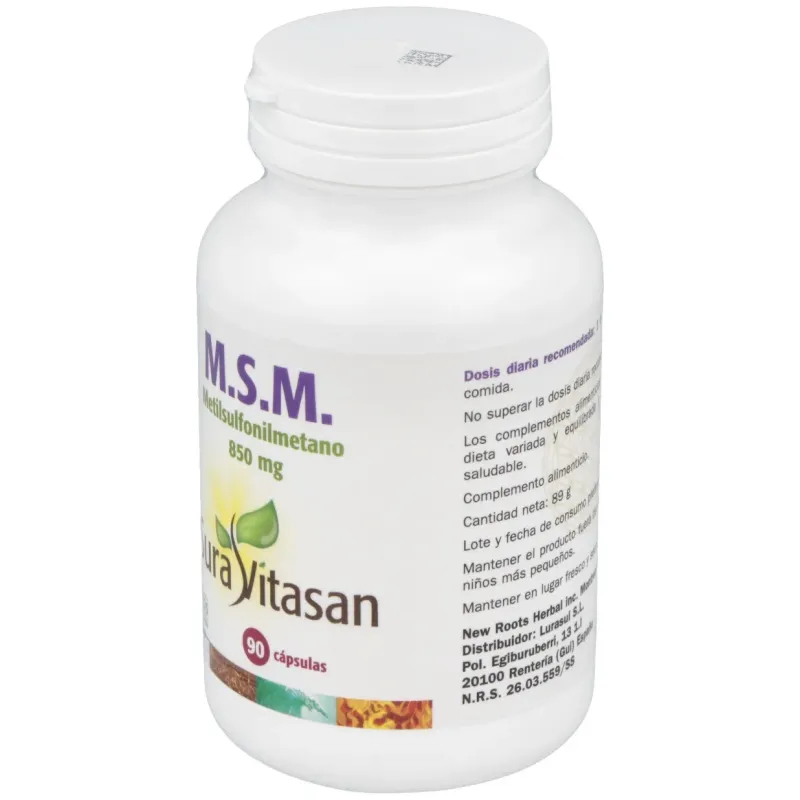 M.s.m. (metil sulfonil metano) 90cap. | Farmacia Barata
