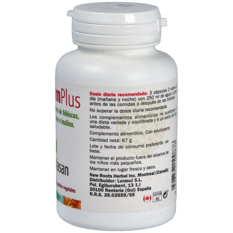Psyllium plus enriquecido con f.o.s 100cap. | Farmacia Barata