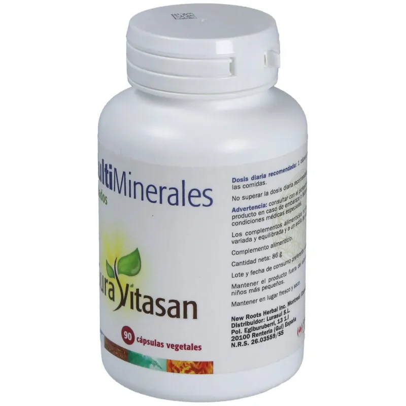 Sura vitasan multi minerales quelados 90caps | Farmacia Barata