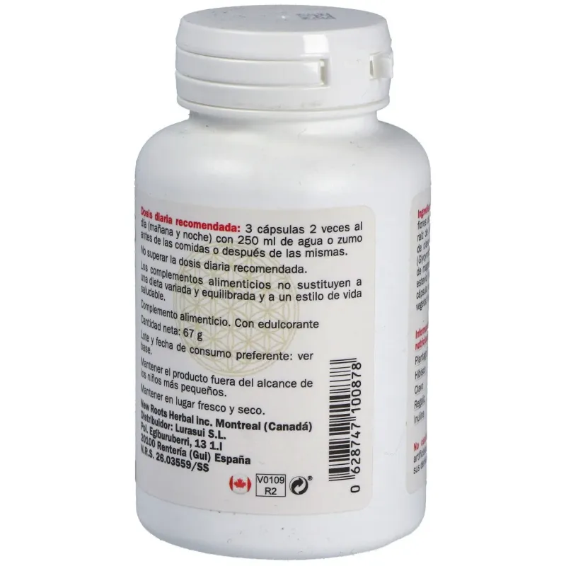 Psyllium plus enriquecido con f.o.s 100cap. | Farmacia Barata
