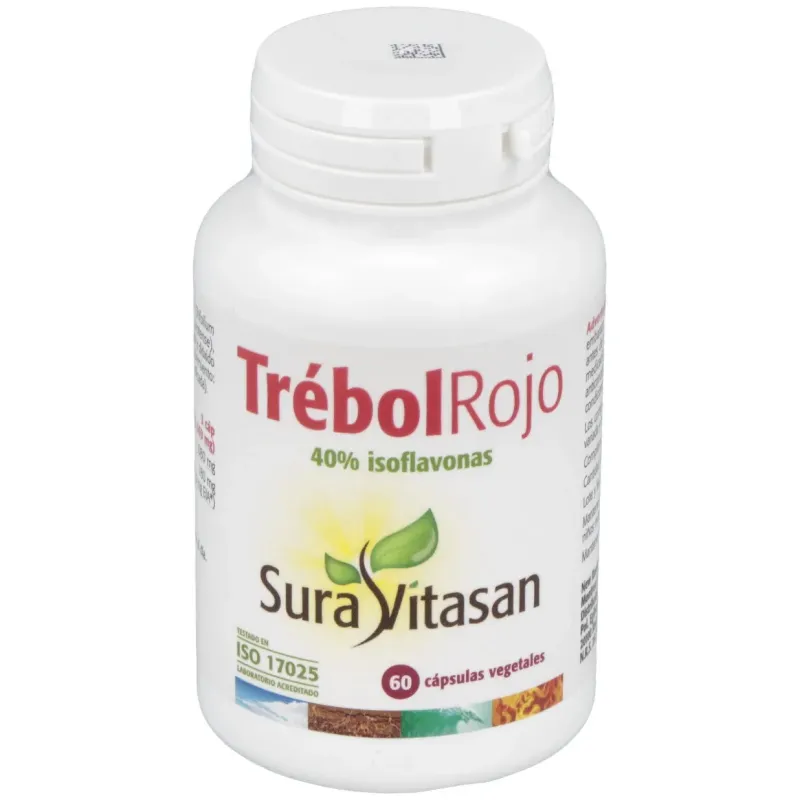 Trebol rojo 40% isoflavonas 60cap. | Farmacia Barata