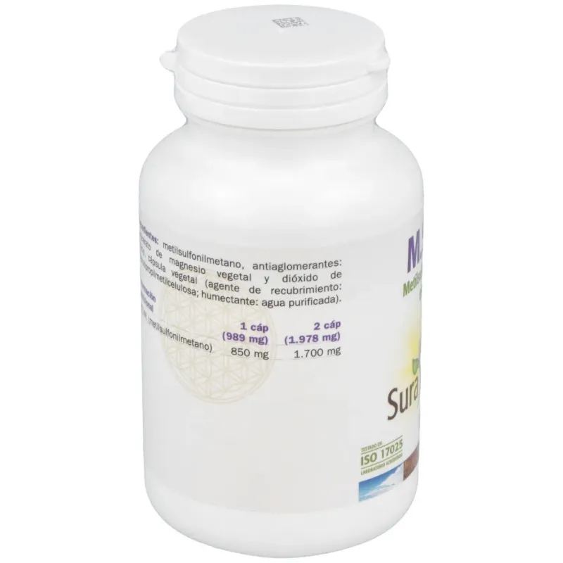 M.s.m. (metil sulfonil metano) 90cap. | Farmacia Barata