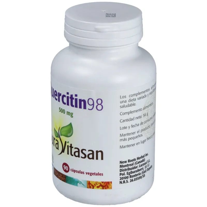 Sura vitasan quercitin 98 90 cápsulas | Farmacia Barata