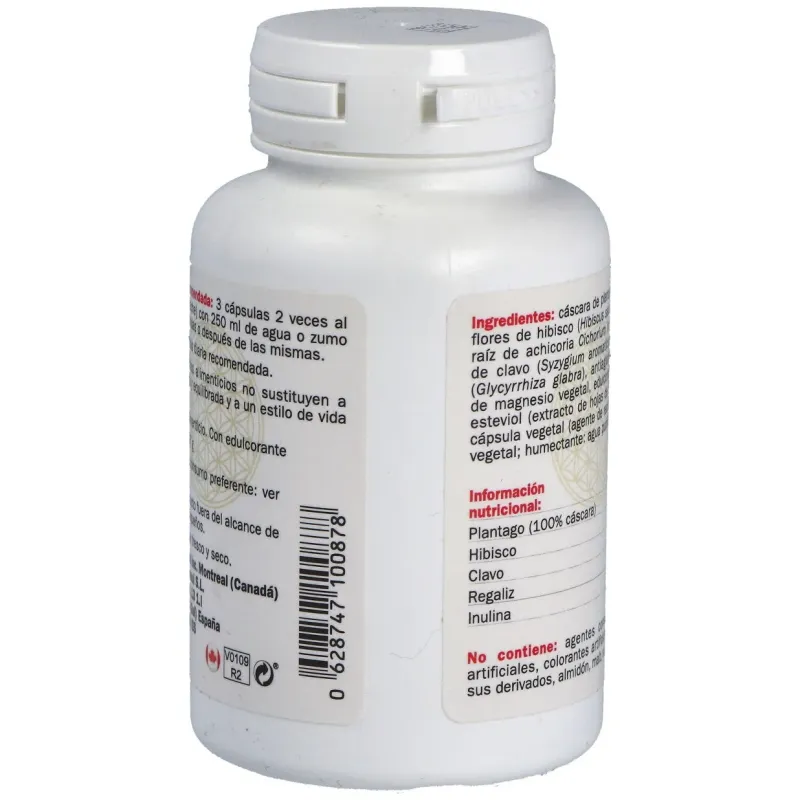 Psyllium plus enriquecido con f.o.s 100cap. | Farmacia Barata