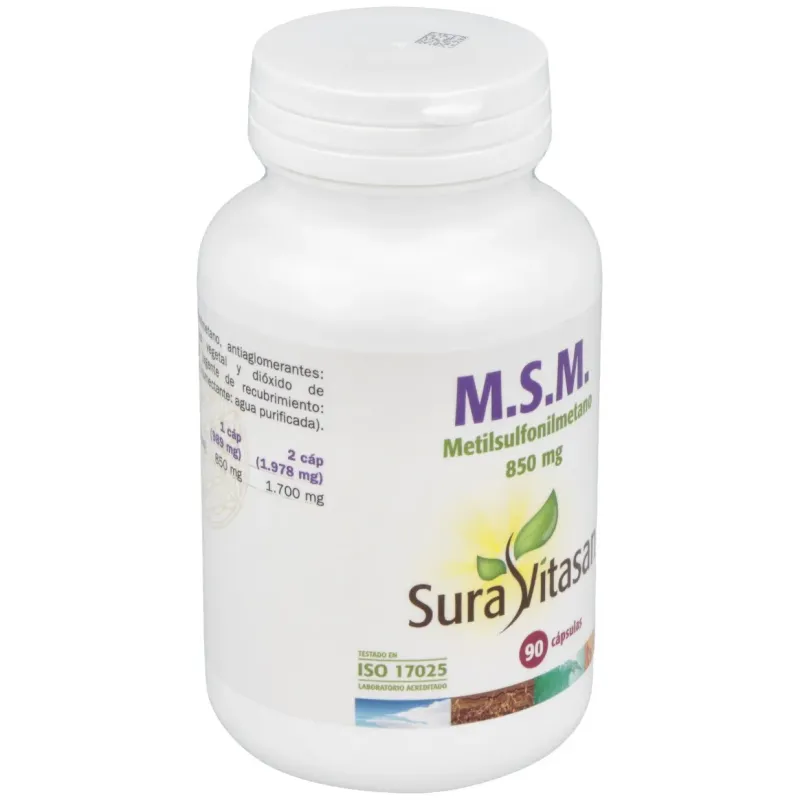 M.s.m. (metil sulfonil metano) 90cap. | Farmacia Barata