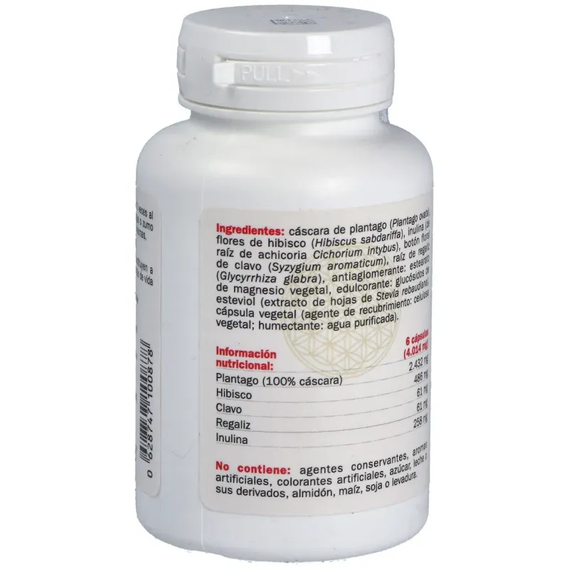 Psyllium plus enriquecido con f.o.s 100cap. | Farmacia Barata