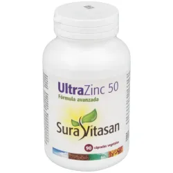 Sura Vitasan Ultra Zinc 50 mg, 90 cápsulas