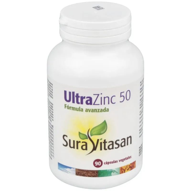 Sura vitasan ultra zinc 50mg 90caps | Farmacia Barata