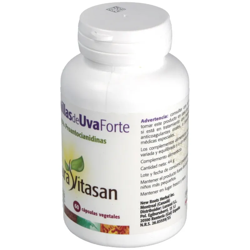 Sura vitasan uva semilla arandano forte 60caps | Farmacia Barata