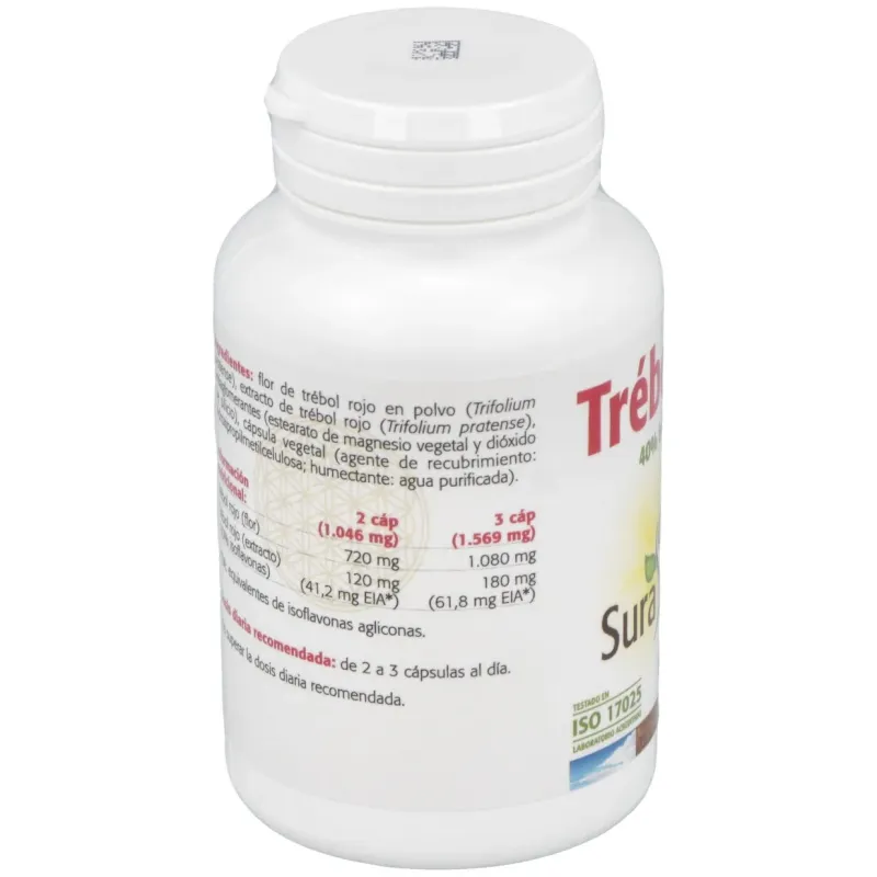 Trebol rojo 40% isoflavonas 60cap. | Farmacia Barata