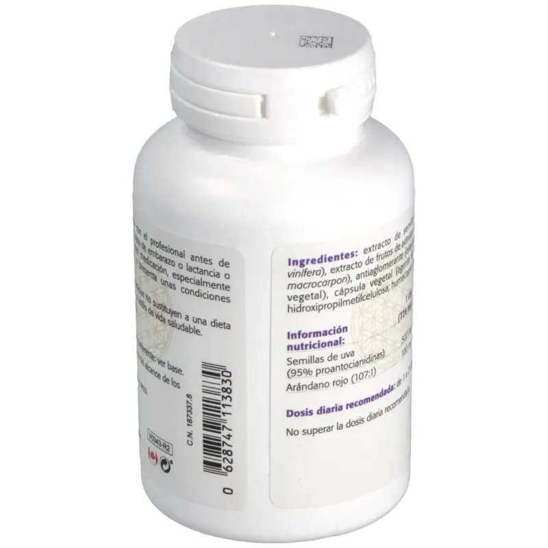 Sura vitasan uva semilla arandano forte 60caps | Farmacia Barata