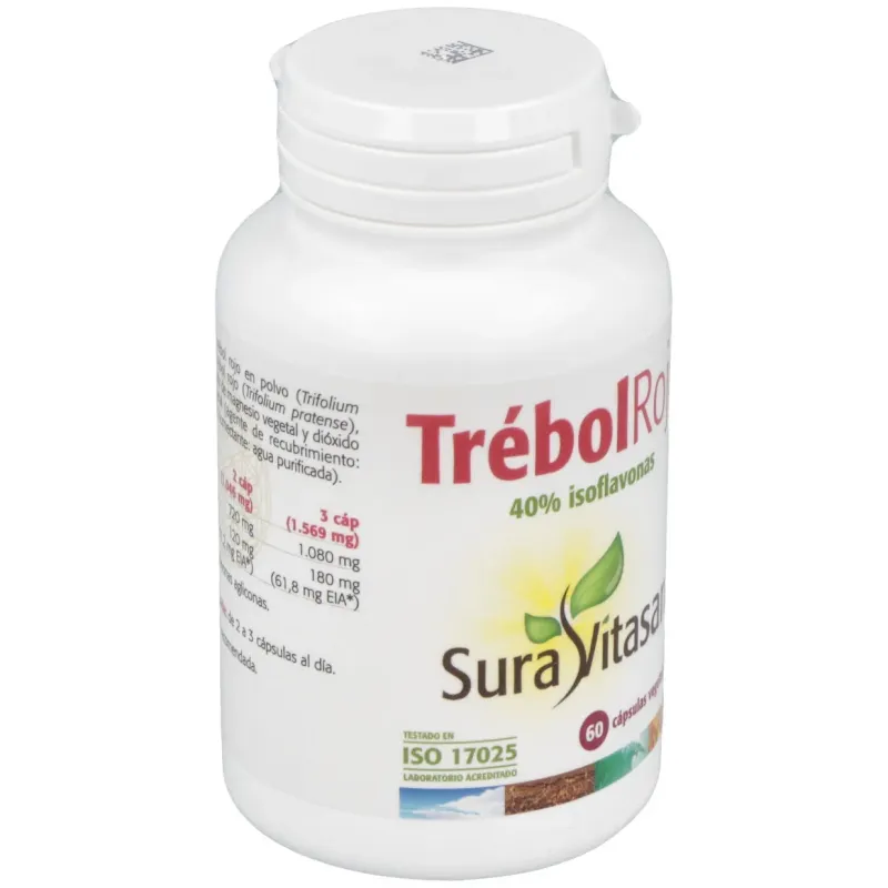 Trebol rojo 40% isoflavonas 60cap. | Farmacia Barata