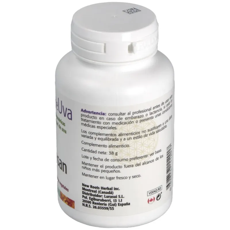 Sura vitasan uva semilla 60mg 60caps | Farmacia Barata